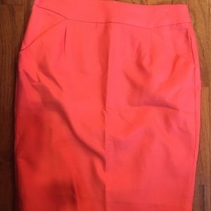 NWT hot pink Jcrew pencil skirt